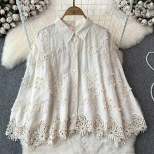 wine crochet fringe top