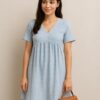 Sky Daze Textured Mini Dress